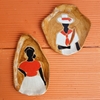 CONJUNTO DE PRATOS DECORATIVOS - JUANA E CARLO - comprar online