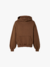 BOXY FIT HOODIE - WASH MARRON