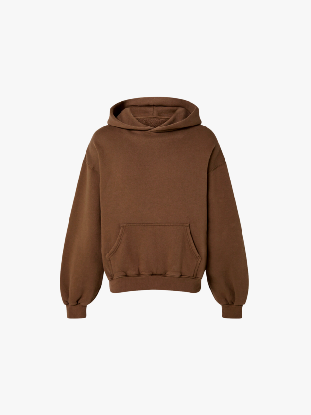 Boxy Fit Hoodie - Wash Marron thumbnail 2