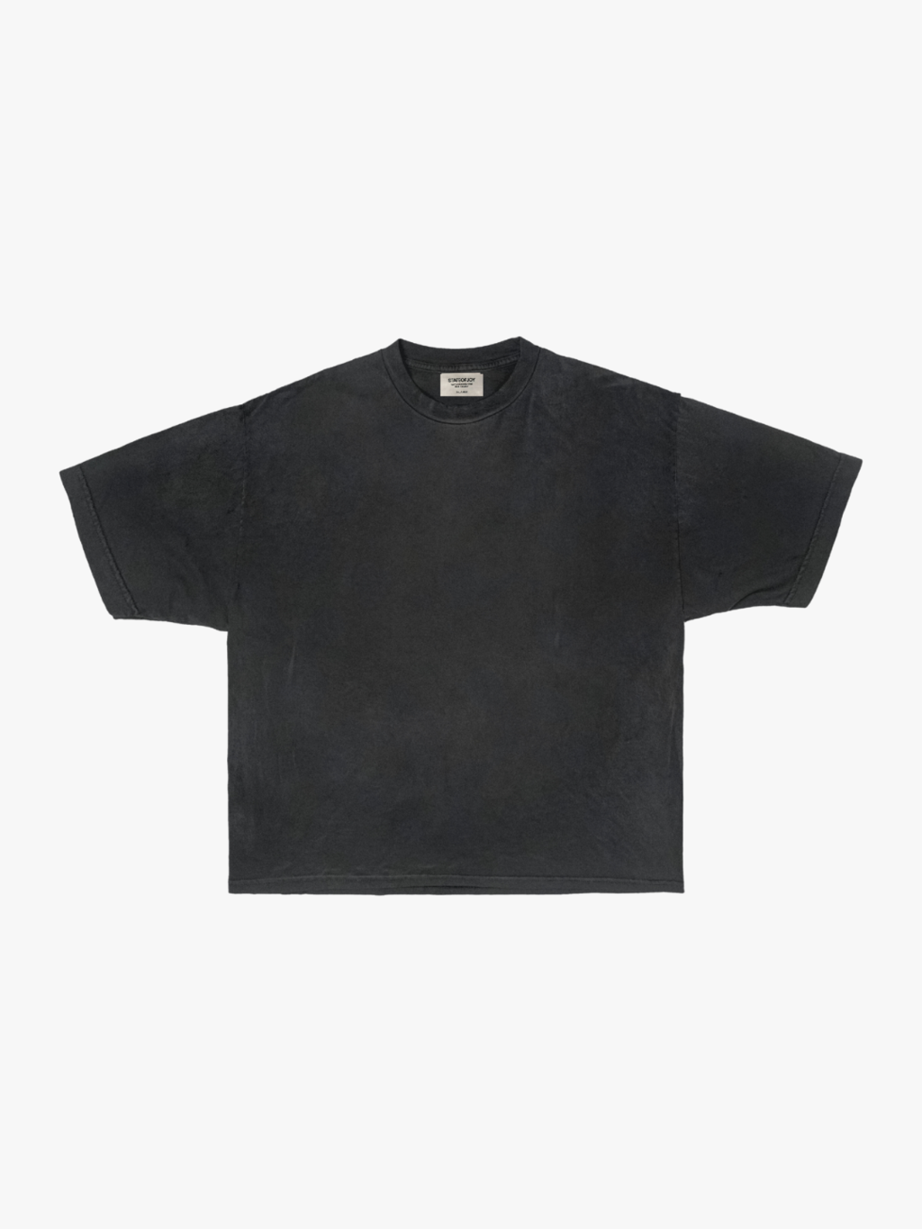 Remera Boxy Fit - Wash Negro thumbnail 3