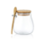 Frasco de vidrio con cucharita de bambú - comprar online
