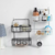 Organizador metal para colgar doble