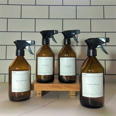Difusor de vidrio ambar 500 ml
