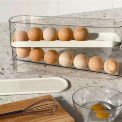 Huevera Dispenser Porta Huevos Organizador Deslizante en internet