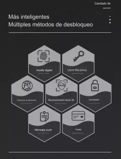 Cerradura Inteligente Reconocimiento Facial Alta Seguridad XF09 FACE - tienda online
