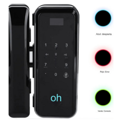 Imagen de Cerradura Inteligente Para Puerta De Vidrio Doble Perno SLG6.001