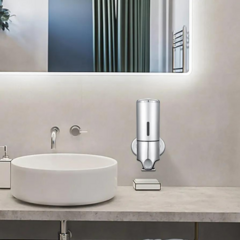 Dispenser De Jabón Shampoo,alcohol, Crema Soporte De Pared - comprar online