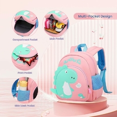 Mochila Escolar Infantil Dinosaurio Thouse 3D - tienda online