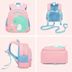Mochila Escolar Infantil Dinosaurio Thouse 3D - comprar online