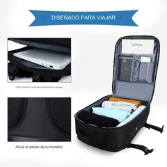 Mochila De Viaje Equipaje Cabina Avíon /viral Amazon - comprar online