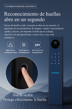 Imagen de Cerradura Inteligente Alta Gama - Rostro Y Palma Thouse