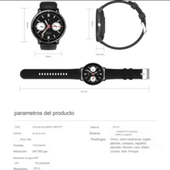 Smartwatch Zl02 Pro - HD Para Android/Ios Unisex - thouse