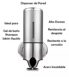 Dispensador De Jabón Thouse, De Pared, Sin Amurar 1000 Ml - tienda online