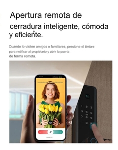 Cerradura Inteligente Con Camara y Administracion Remota Slc3 - tienda online