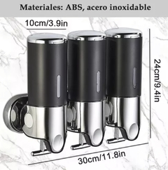Dispensador De Jabón Thouse Triple, Sin Amurar, 1500 Ml - comprar online