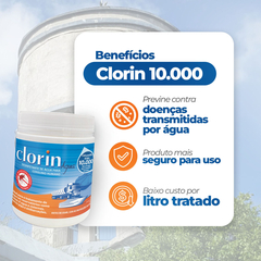 Pastilhas p/ Tratar 10.000L em Caixas D'água e Cisternas - Clorin 10.000 na internet