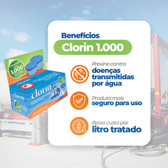 Pastilhas para Limpeza em Caixas D'água e Cisternas - Clorin 1.000 na internet