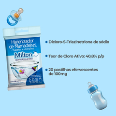 Imagem do Clorin Milton (6unidades) - Limpa Chupeta Mamadeira