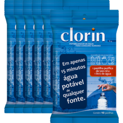 Clorin 1 (6 unidades) - Purificador de Água para Consumo Humano - comprar online