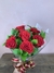 BUQUÊ 6 ROSAS RUSCUS