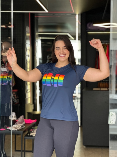 CAMISA DRYFIT INCROSS FEM PRIDE LOGO