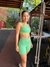 TOP ULTRA AMRC FLAGSHIP ANIMAL PRINT TEXTU VERDE ELAST NEON