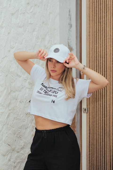 BABY CROPPED BKCY ALGODÃO WHITE