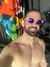 Oculos Yopp - Redondinho - Transparente fosco e lente roxa - Suck My na internet