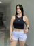 CROPPED INCROSS PREMIUM PRETO TAM ÚNICO