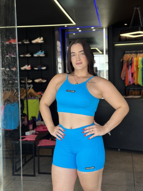 SHORT PWRD KELLY AZUL VIBES