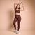 CALÇA LEGGING C BOLSO INCROSS SENSE MARROM