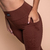CALÇA LEGGING C BOLSO INCROSS SENSE MARROM - comprar online