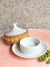 Manteigueira De Porcelana E Bambu Natural - comprar online