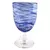 Conjunto 6 Taças Roma Transparente e Azul