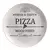 Conjunto 6 Pratos Rasos de Cerâmica Pizza 1ª Linha