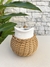 Jarra de Porcelana Ilhéus Caramelo P - Carolla Home