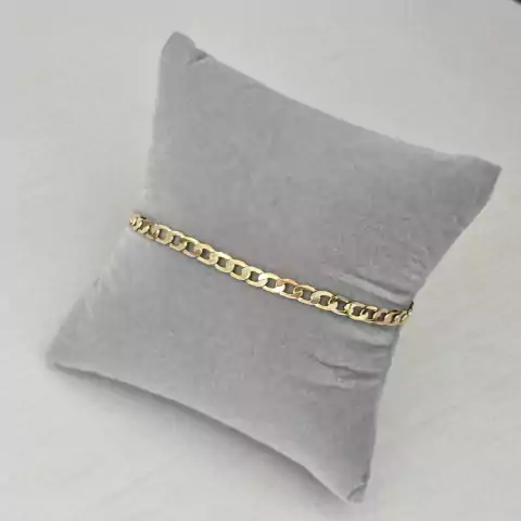 Pulseira masculina elos grumet largo