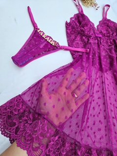 05 - CAMISOLA TULE V - Fio Personalizável na internet