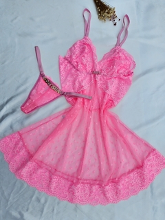 04 - CAMISOLA TULE V - Fio Personalizável