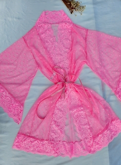 03 - ROBE TULE MANGA MÉDIA - loja online