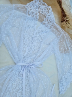 05 - ROBE TULE MANGA MÉDIA - comprar online