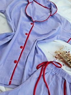 3- PIJAMA AMERICANO SHORT 100% ALG na internet