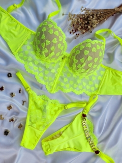 CJCC12 - CONJ CROPEDLINGERIE CORAÇÃO - PERSONALIZAVEL - comprar online