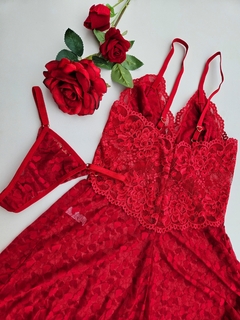 01 - CAMISOLA TULE DEISY - Fio Personalizável na internet