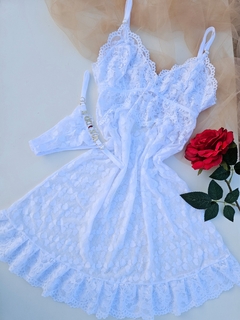 CAMISOLA TULE ANGELINE -01 - Fio Personalizável - comprar online