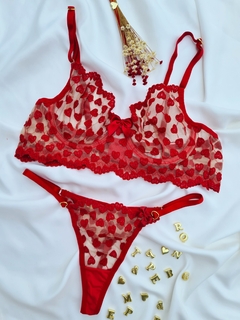 32 - CONJ LULU TULE CORAÇÃO - comprar online