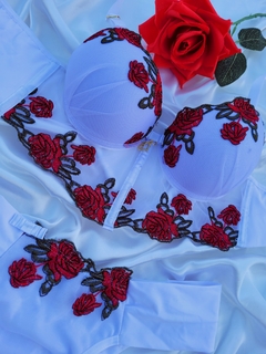 CONJ CROPEDLINGERIE ROSAS - 9030 - comprar online