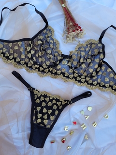 LJ01.CJBC16 - CONJ BELLA TULE CORAÇÃO PERSONALIZAVEL - comprar online