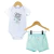 Conjunto Body e Shorts Baby Viajante - loja online