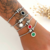 Pulseira Berloques Números Romanos Aço Inox - comprar online